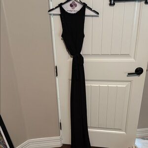 Ralph Lauren Elegant Black Maxi Dress